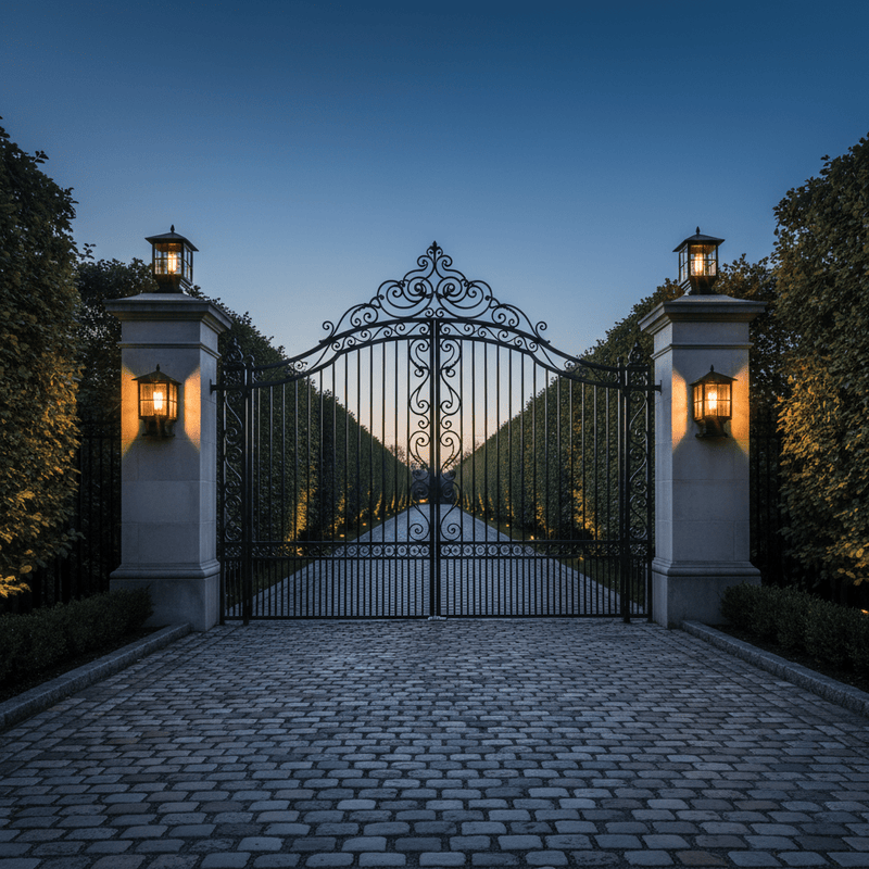Zaevia Modern Mission Outdoor Post Light - Pathway Light | Zaevia