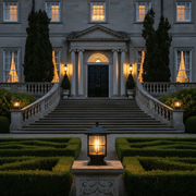 Zaevia Modern Mission Outdoor Post Light - Pathway Light | Zaevia