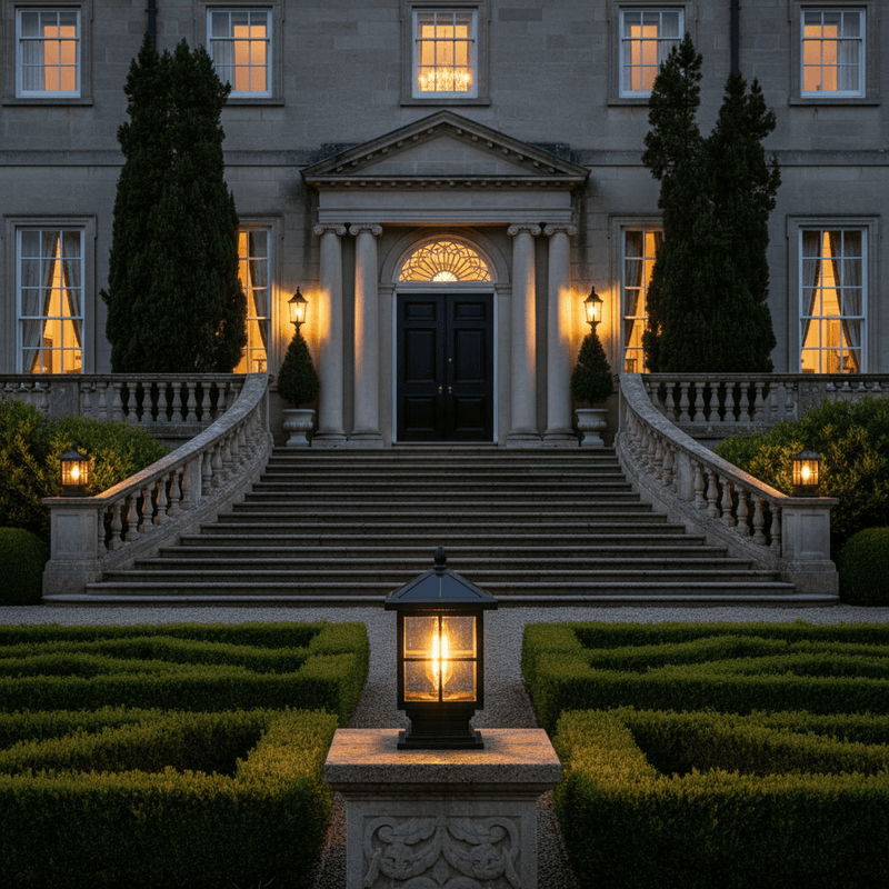 Zaevia Modern Mission Outdoor Post Light - Pathway Light | Zaevia