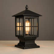 Zaevia Modern Mission Outdoor Post Light - Pathway Light | Zaevia