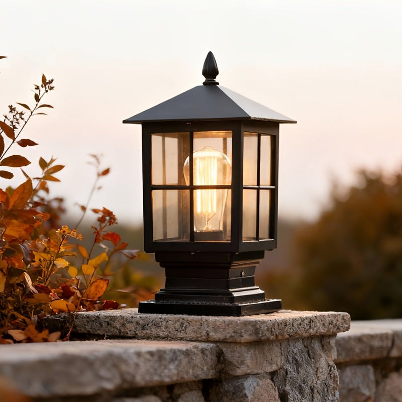 Zaevia Modern Mission Outdoor Post Light - Pathway Light | Zaevia