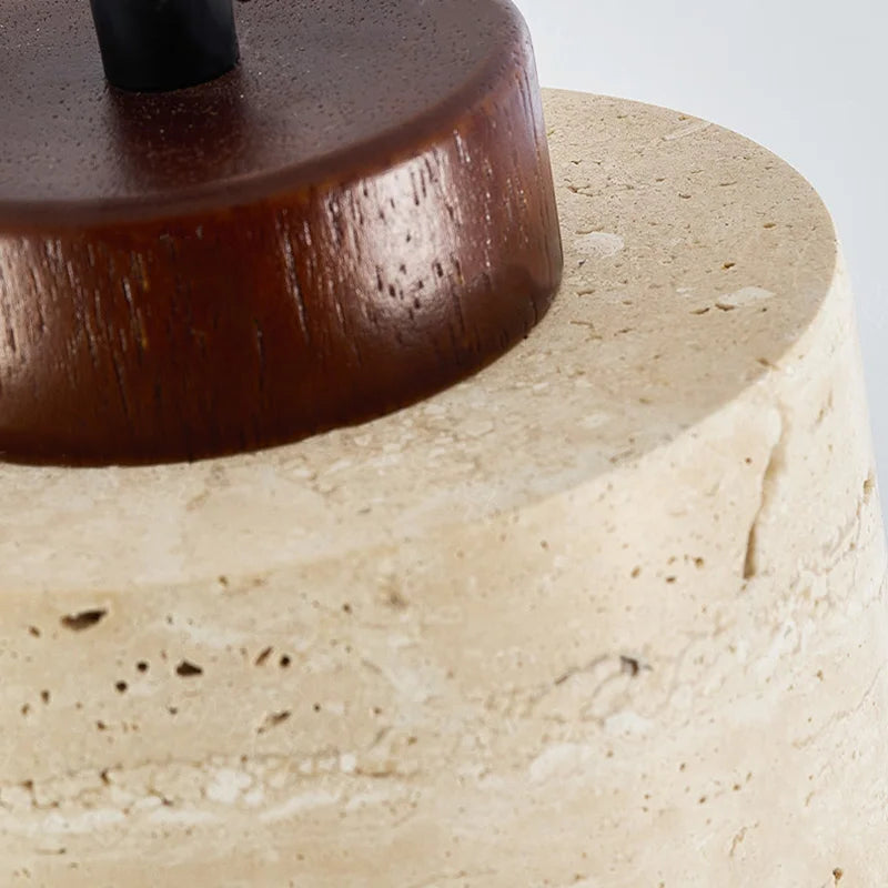 Petra Travertine Pendant Light