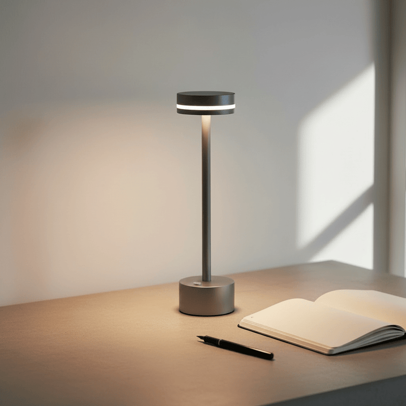 Zaevia Portable LED Cordless Table Lamp - Rechargeable Touch Control Accent Light - Table lamp | Zaevia