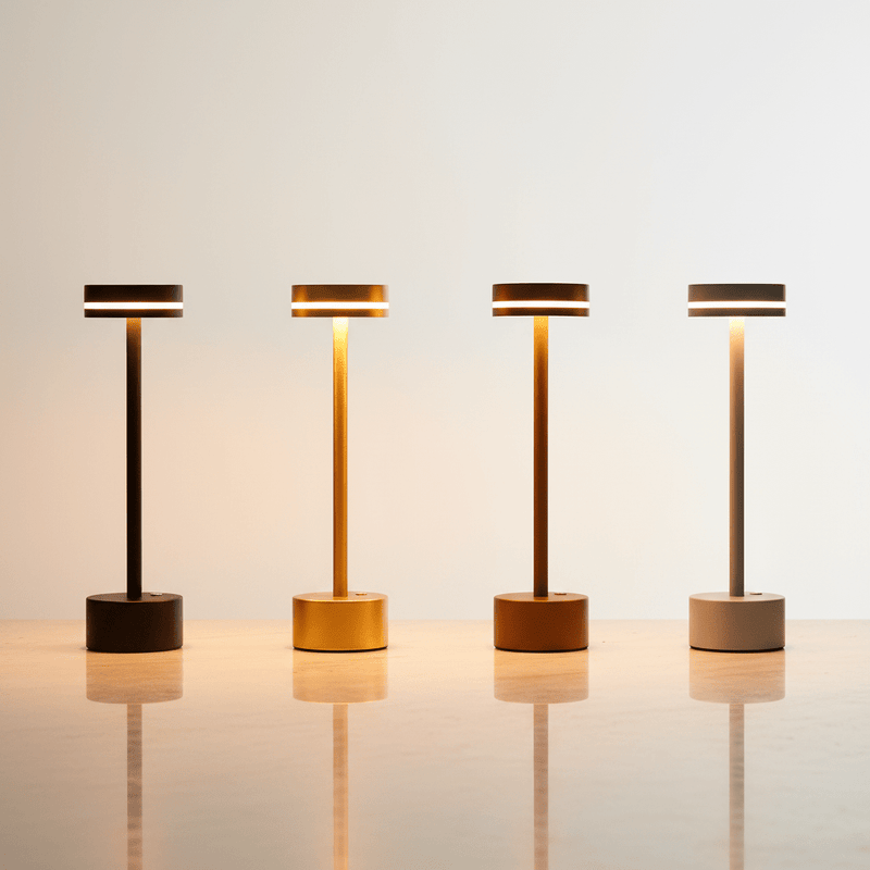 Zaevia Portable LED Cordless Table Lamp - Rechargeable Touch Control Accent Light - Table lamp | Zaevia