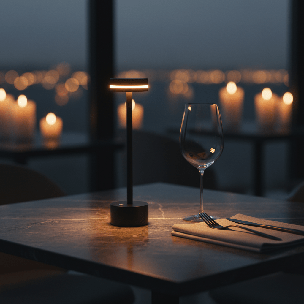 Zaevia Portable LED Cordless Table Lamp - Rechargeable Touch Control Accent Light - Table lamp | Zaevia