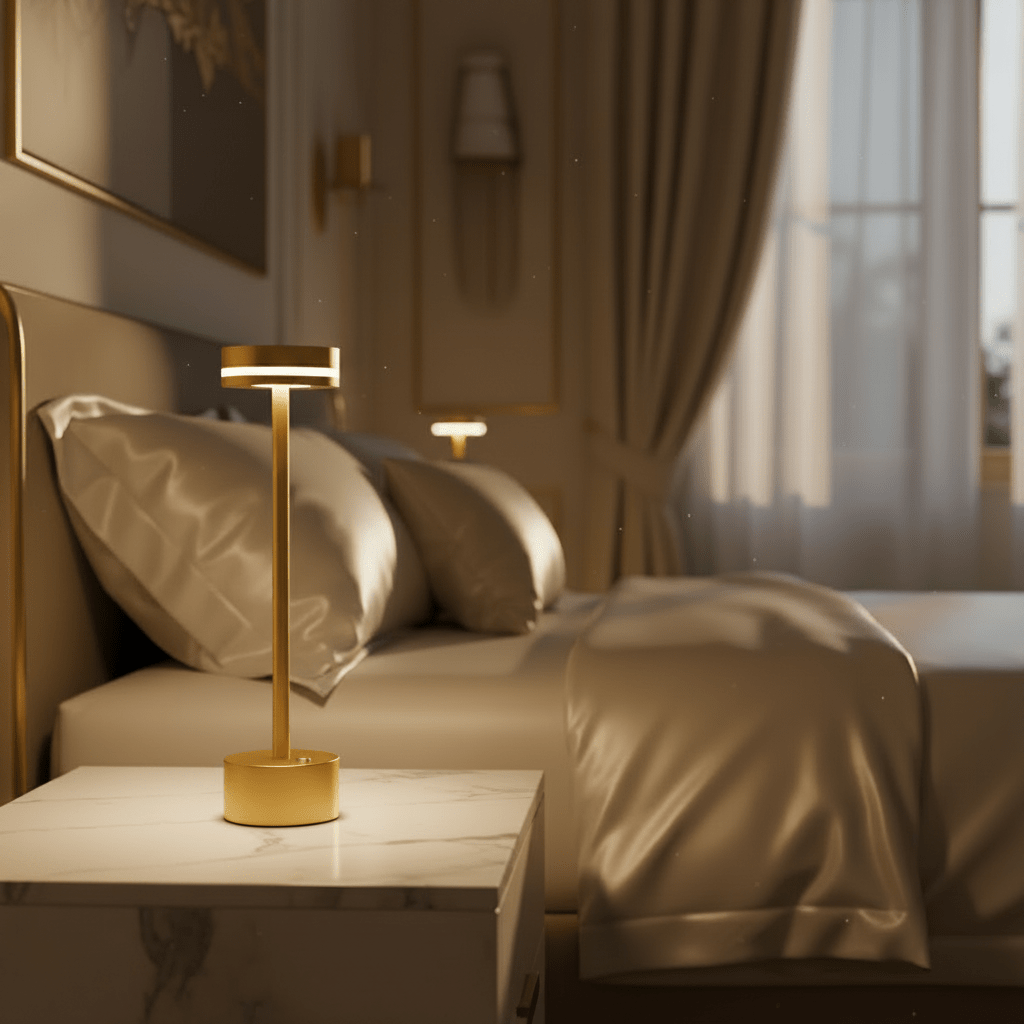 Zaevia Portable LED Cordless Table Lamp - Rechargeable Touch Control Accent Light - Table lamp | Zaevia