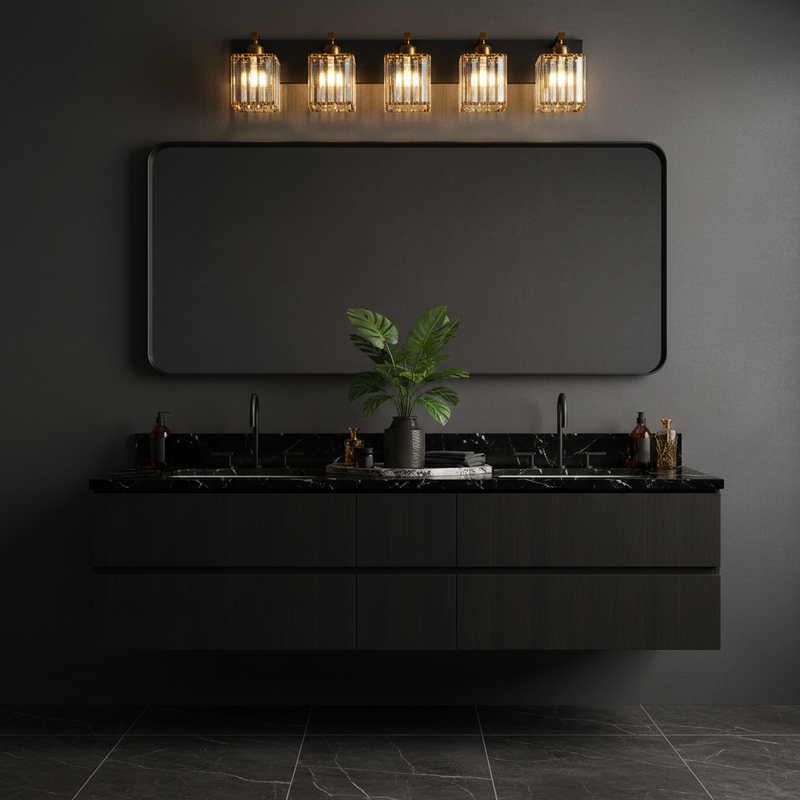 Prism Crystal Bar Vanity Light