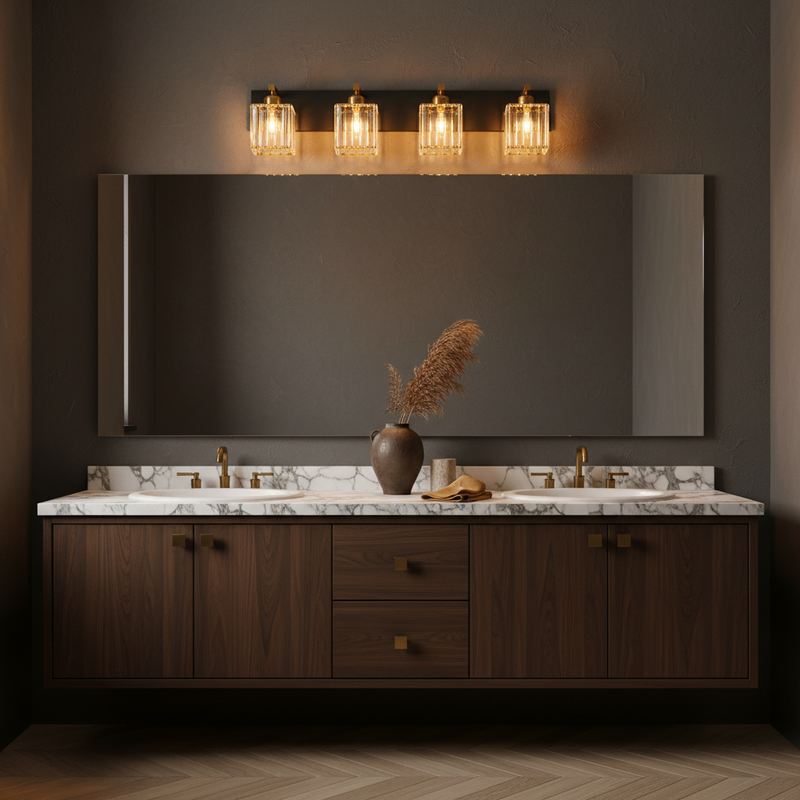 Prism Crystal Bar Vanity Light