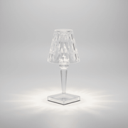 Zaevia Lucent Prism Cordless Crystal Table Lamp - Table lamp | Zaevia