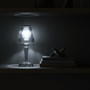 Zaevia Lucent Prism Cordless Crystal Table Lamp - Table lamp | Zaevia