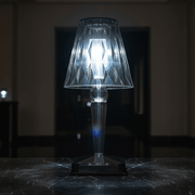 Zaevia Lucent Prism Cordless Crystal Table Lamp - Table lamp | Zaevia