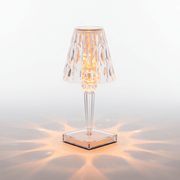 Zaevia Lucent Prism Cordless Crystal Table Lamp - Table lamp | Zaevia