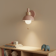 Zaevia Aero Dome: Pull Chain Wall Sconce - Wall Lamp | Zaevia