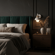 Zaevia Aero Dome: Pull Chain Wall Sconce - Wall Lamp | Zaevia