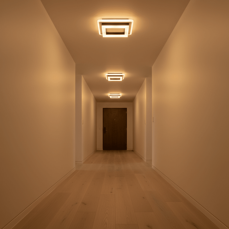 Quadra Geometric Minimalist Ceiling Light - Ceiling Light | Zaevia