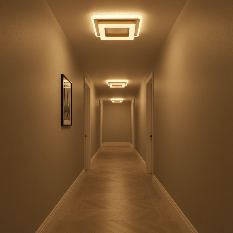 Quadra Geometric Minimalist Ceiling Light - Ceiling Light | Zaevia