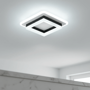 Quadra Geometric Minimalist Ceiling Light - Ceiling Light | Zaevia