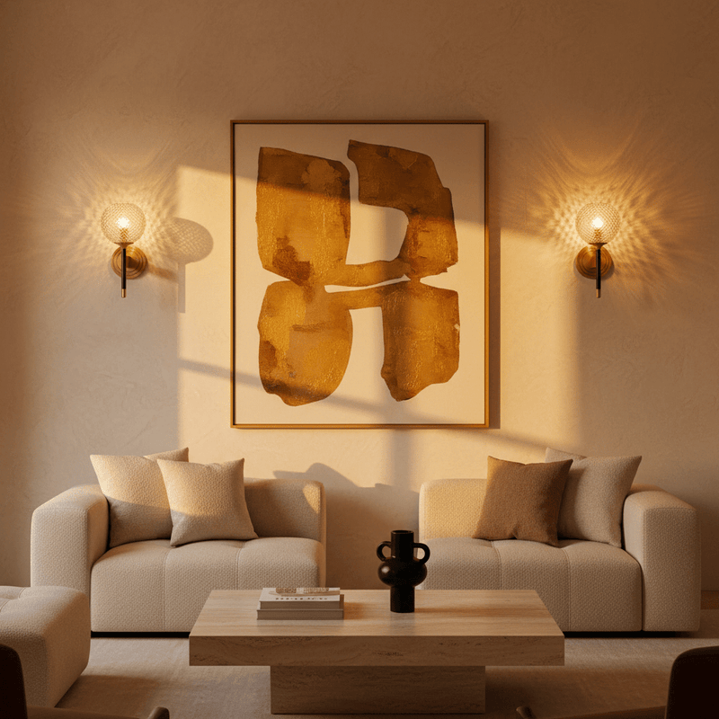 Quilted Glass Globe Wall Sconce - Wall Light | Zaevia