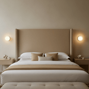 Fluted Wave Round Wall Sconce - Wall Light | Zaevia