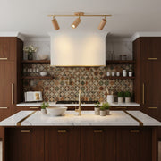 Zaevia Rowan: Nordic Timber Adjustable Triple - Spot Ceiling Light - Ceiling Light | Zaevia