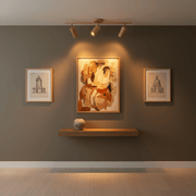 Zaevia Rowan: Nordic Timber Adjustable Triple - Spot Ceiling Light - Ceiling Light | Zaevia