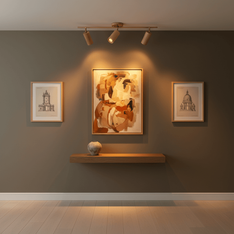 Zaevia Rowan: Nordic Timber Adjustable Triple - Spot Ceiling Light - Ceiling Light | Zaevia