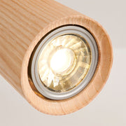 Zaevia Rowan: Nordic Timber Adjustable Triple - Spot Ceiling Light - Ceiling Light | Zaevia