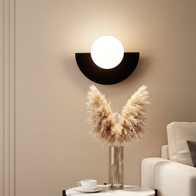 Selene Crescent Sculptural Sconce - Wall Light | Zaevia
