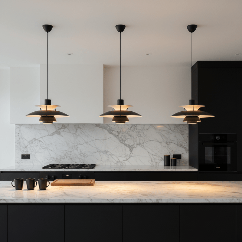Zaevia Sereno Nordic Multi - Tier Pendant Light - Pendant Light | Zaevia
