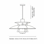 Zaevia Sereno Nordic Multi - Tier Pendant Light - Pendant Light | Zaevia