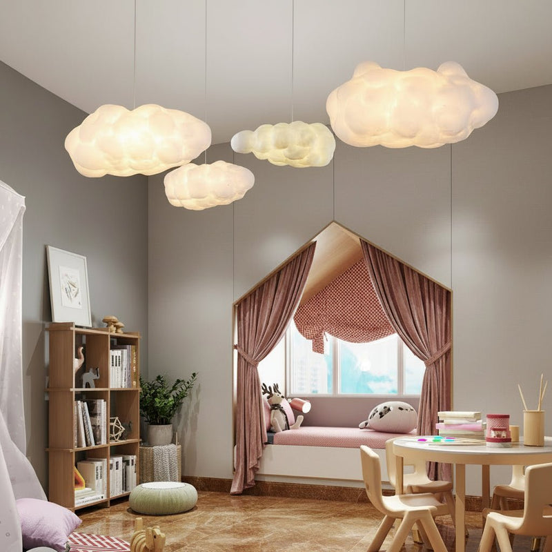 Serenova Sculptural Cloud Pendant - Ceiling Light | Zaevia