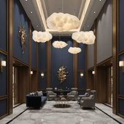 Serenova Sculptural Cloud Pendant - Ceiling Light | Zaevia