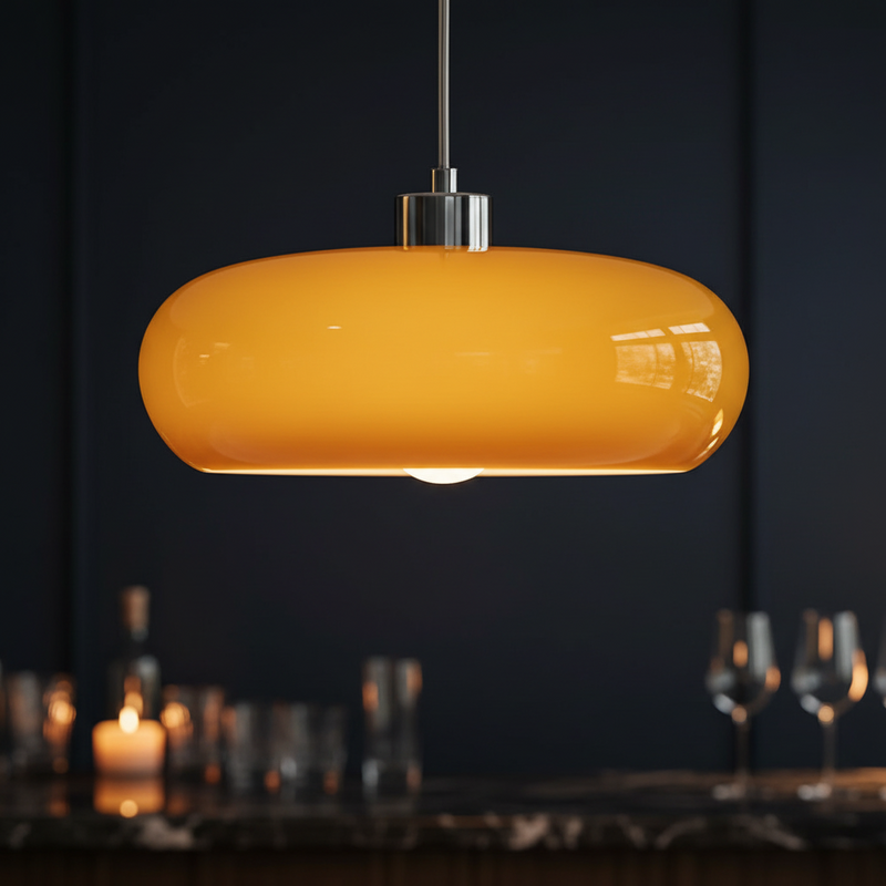 Signe Retro Glass Pendant Light