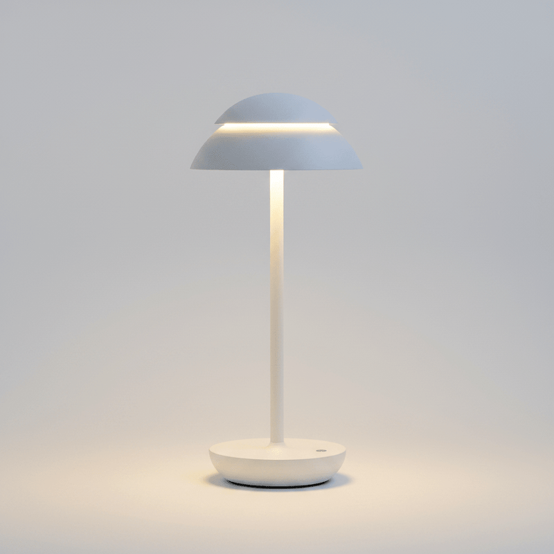 Zaevia Silas Rechargeable LED Table Lamp: Touch Control Minimalist Light - Lighting > Table & Floor Lamps > Table Lamps > Designer Table Lamps | Zaevia