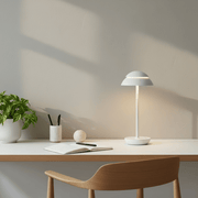 Zaevia Silas Rechargeable LED Table Lamp: Touch Control Minimalist Light - Lighting > Table & Floor Lamps > Table Lamps > Designer Table Lamps | Zaevia