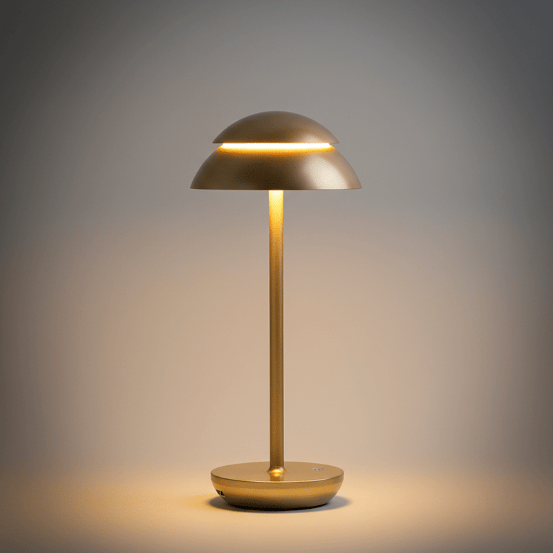 Zaevia Silas Rechargeable LED Table Lamp: Touch Control Minimalist Light - Lighting > Table & Floor Lamps > Table Lamps > Designer Table Lamps | Zaevia