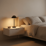 Zaevia Silas Rechargeable LED Table Lamp: Touch Control Minimalist Light - Lighting > Table & Floor Lamps > Table Lamps > Designer Table Lamps | Zaevia