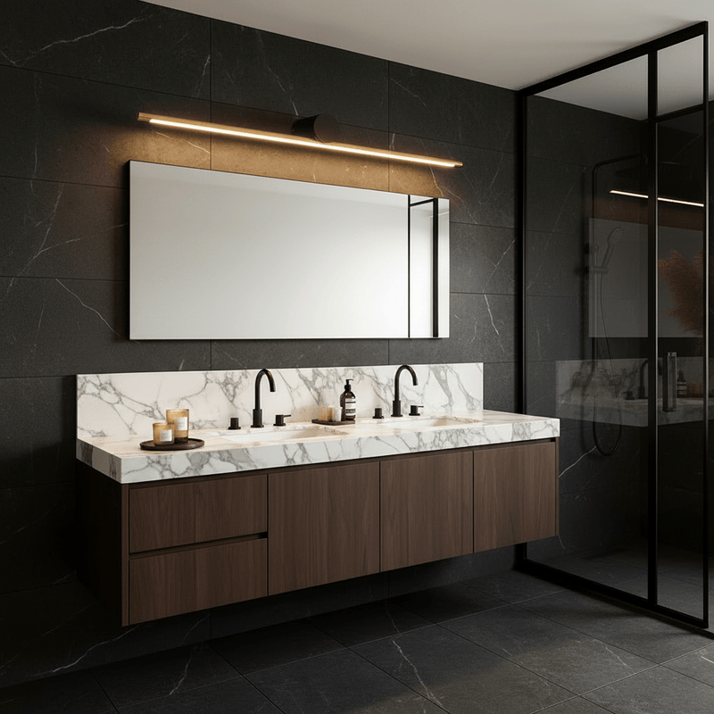 Zaevia Silas Linear Vanity Light - Lighting > Wall Lights > Bathroom Vanity Lights > Vanity Light Bar | Zaevia