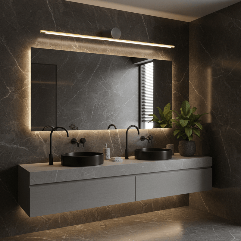 Zaevia Silas Linear Vanity Light - Lighting > Wall Lights > Bathroom Vanity Lights > Vanity Light Bar | Zaevia