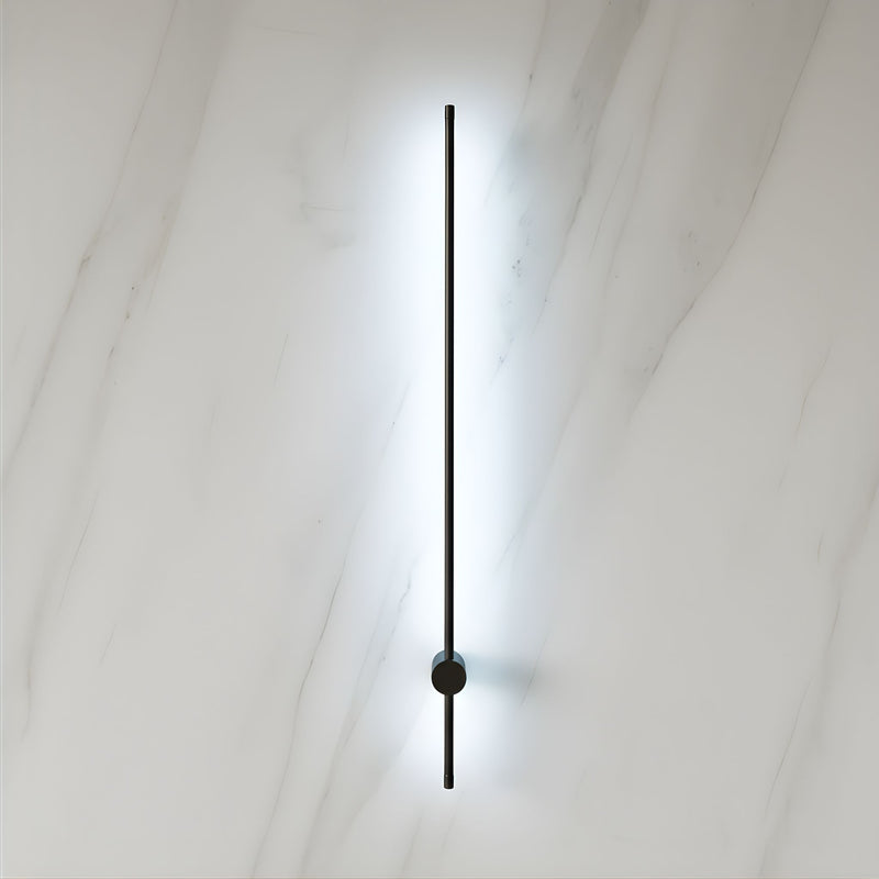 Zaevia Single Sided Linear Bar Wall Sconce Integrated LED Hardwired Minimalist Architectural Light - Wall Lamp | Zaevia