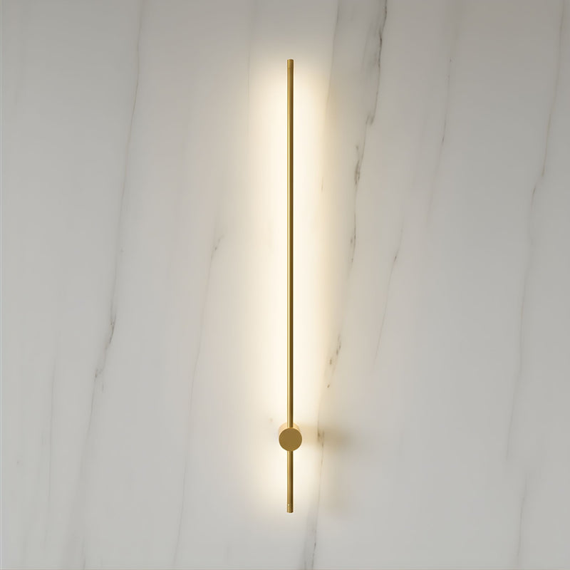 Zaevia Single Sided Linear Bar Wall Sconce Integrated LED Hardwired Minimalist Architectural Light - Wall Lamp | Zaevia