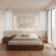 Zaevia Single Sided Linear Bar Wall Sconce Integrated LED Hardwired Minimalist Architectural Light - Wall Lamp | Zaevia