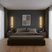 Zaevia Single Sided Linear Bar Wall Sconce Integrated LED Hardwired Minimalist Architectural Light - Wall Lamp | Zaevia