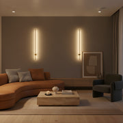 Zaevia Single Sided Linear Bar Wall Sconce Integrated LED Hardwired Minimalist Architectural Light - Wall Lamp | Zaevia