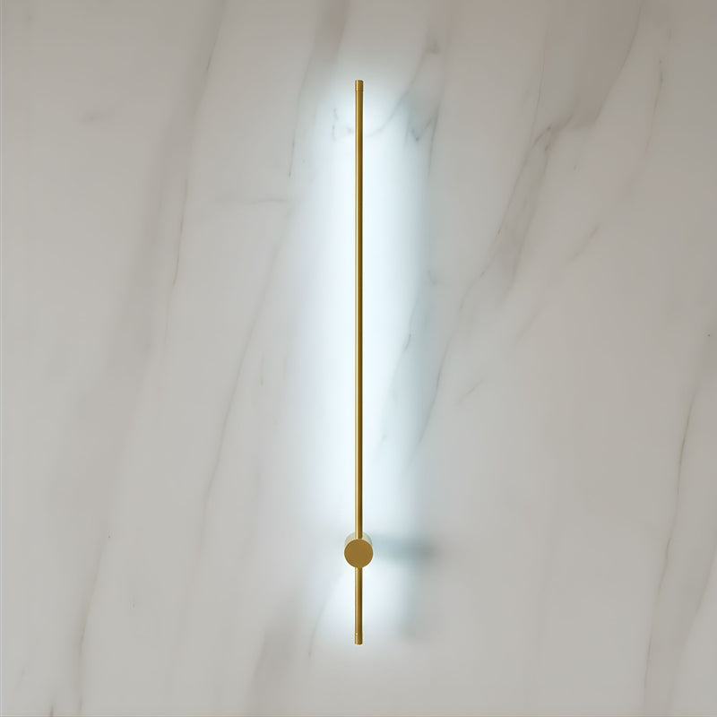 Zaevia Single Sided Linear Bar Wall Sconce Integrated LED Hardwired Minimalist Architectural Light - Wall Lamp | Zaevia