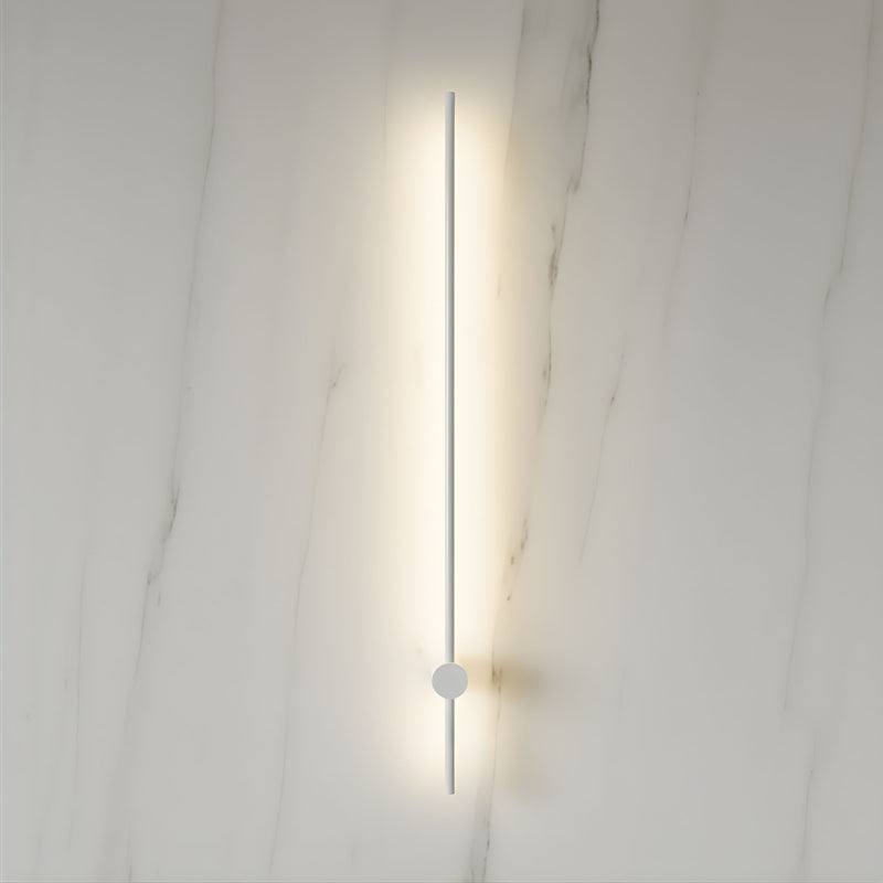 Zaevia Single Sided Linear Bar Wall Sconce Integrated LED Hardwired Minimalist Architectural Light - Wall Lamp | Zaevia