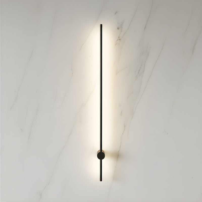 Zaevia Single Sided Linear Bar Wall Sconce Integrated LED Hardwired Minimalist Architectural Light - Wall Lamp | Zaevia