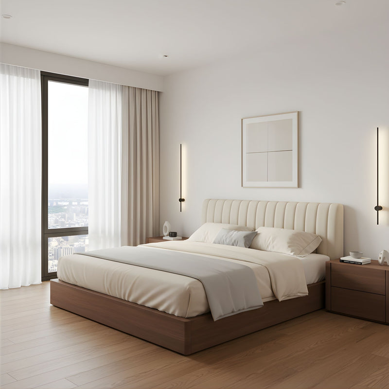 Zaevia Single Sided Linear Bar Wall Sconce Integrated LED Hardwired Minimalist Architectural Light - Wall Lamp | Zaevia