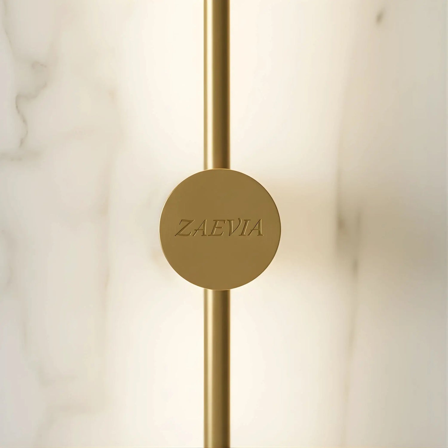 Brushed Gold Finish and Minimalist Form