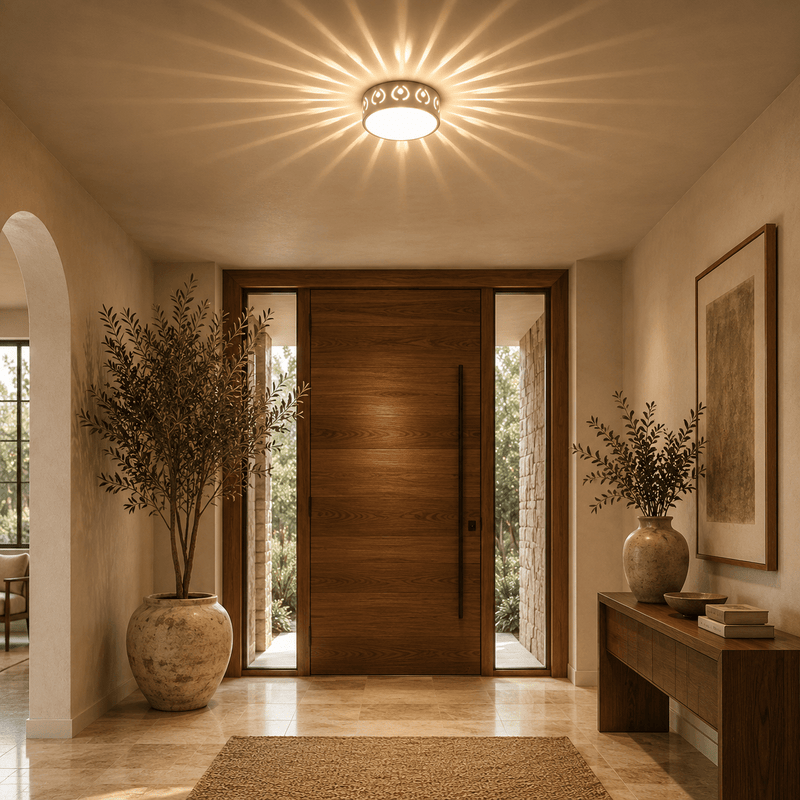 Solar Starburst LED Flush Mount Ceiling Light - Ceiling Light | Zaevia